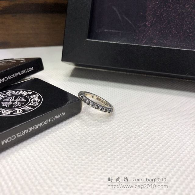 chrome hearts銀飾 克羅心戒指 925銀 純手工製作 克羅心首飾  gjc1976